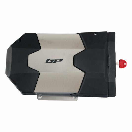 Universal Motorcycle Crome Body Toolbox Nero - GP Kompozit