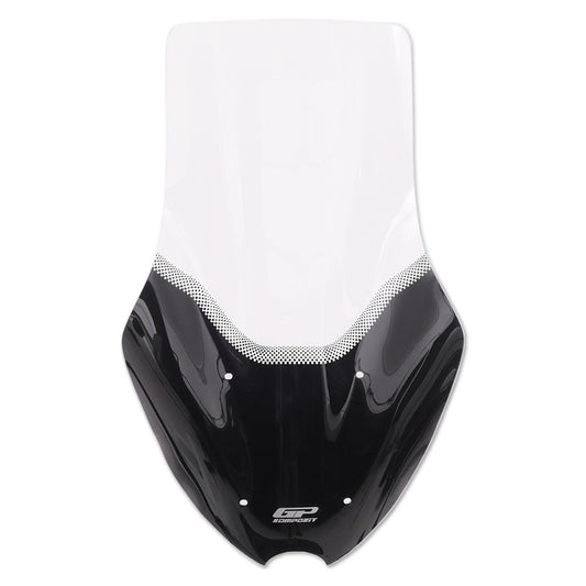 Parabrezzashield Parabrezzascreen Trasparente Compatibile per Yamaha NMAX 125 / NMAX 155 - GP Kompozit