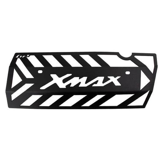 protezione scarico moto Nero Compatibile per Yamaha XMAX 250 / XMAX 300 / XMAX 400 - GP Kompozit