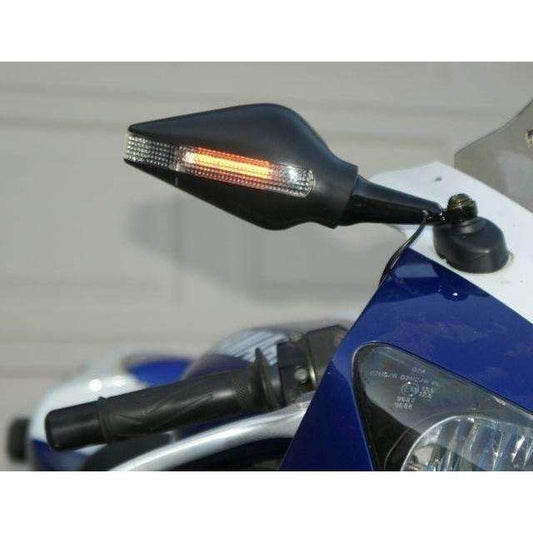 Retrovisore destro Universale Viper Snake Racing con Indicatore LED