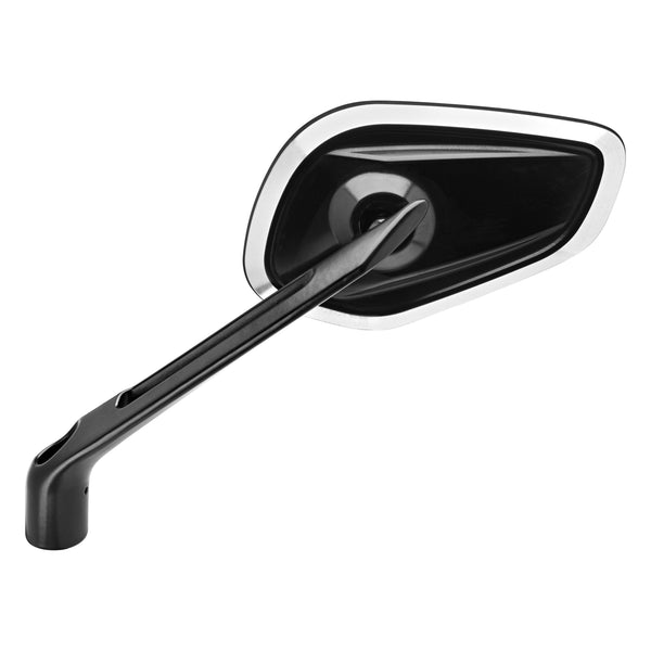 Poly CNC Premium Left Handlebar Mirror