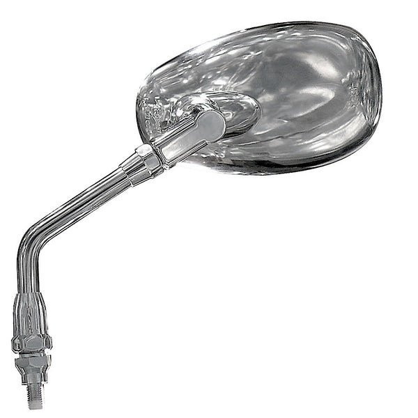 Chrome Left Rearview Mirror for Moto Guzzi