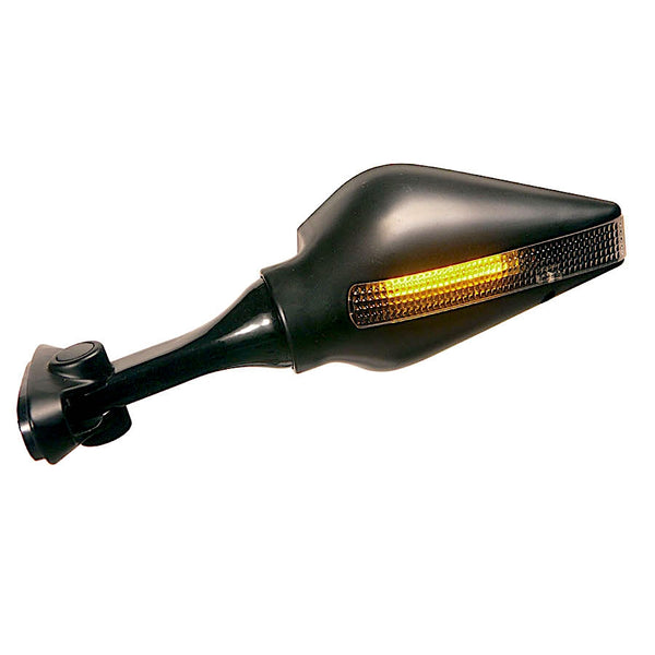 Left Black Rear View Mirror Suzuki GSX-R 600 / 750 / 1000 / 1300