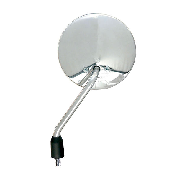Retrovisore Sinistro per Moto Classiche – Cromato 130mm Asta Corta