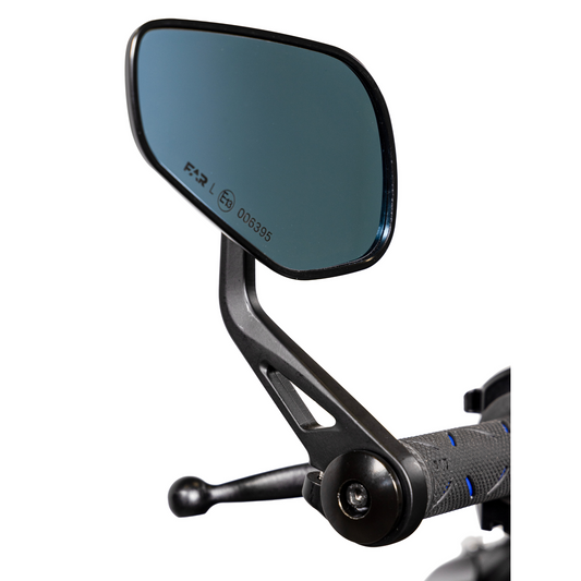 Retrovisore sinistro Bar End Poly CNC