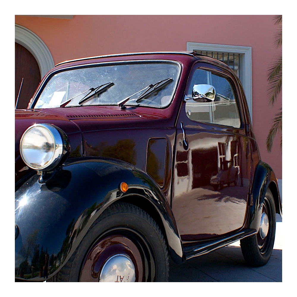 Classic vintage car mirror - code 7550 Sx/Dx
