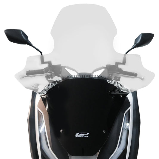 Clear Windshield with Handguards 78 cm for Honda PCX125 / PCX150 2025
