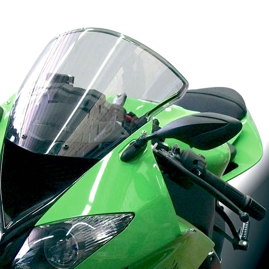 Retrovisore Sinistro Universale per Moto Carenate Carbon Look