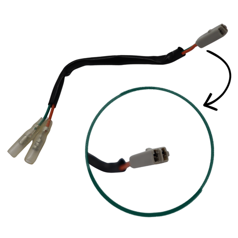 Anschlussstecker-Set für LED- und Aftermarket-Blinker Honda / Kawasaki – Stecker (2 Stück)