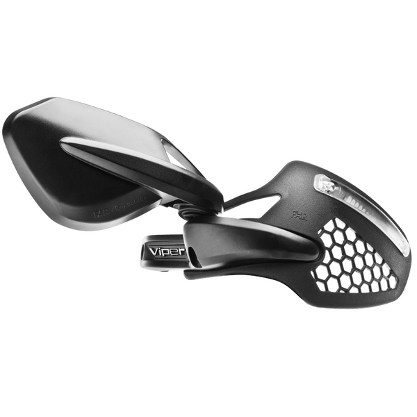 Retrovisore Universale Destro Viper Shield Lever Bar End con LED Integrato