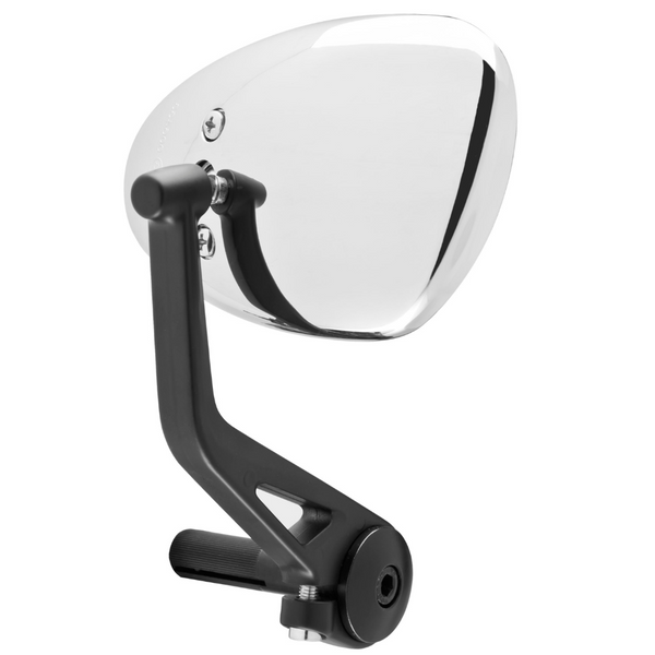 Retrovisore Sinistro Universale Bar End Chrome Heritage