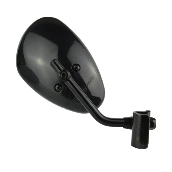 Specchietto Retrovisore Destro Universale Scudo Vespa / Lambretta Nero