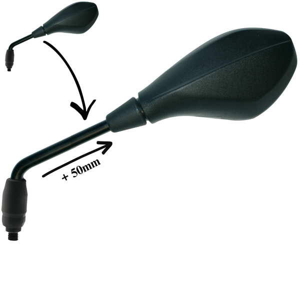 Specchietto Retrovisore Sinistro Touring Asta Allungata BMW Serie F / GS / R