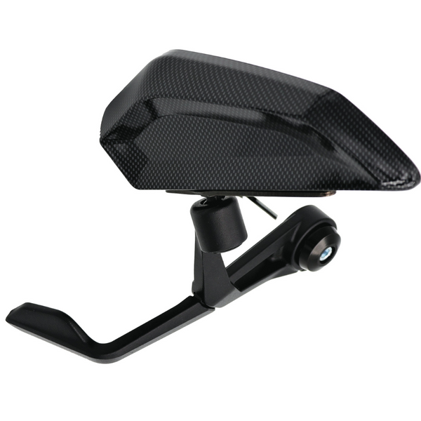 Retrovisore Universale Sinistro Bar End Scheggia Carbon