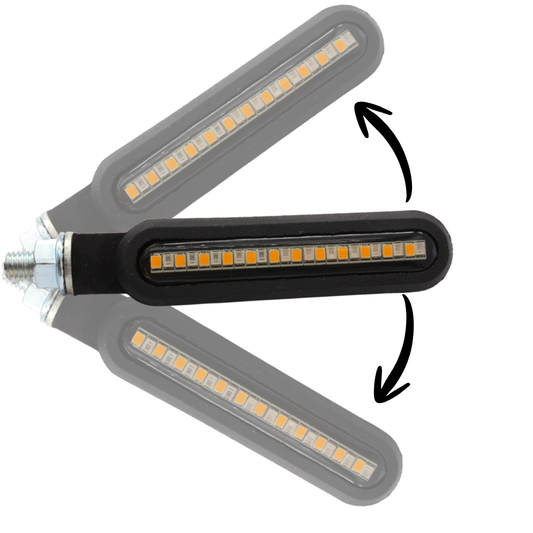 Coppia di Indicatori di Direzione LED  Flessibili Anti Rottura – Sequenziali