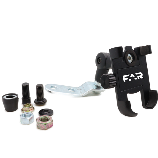 Universal 3 x 1 Phone Holder for Motorcycles and Scooters