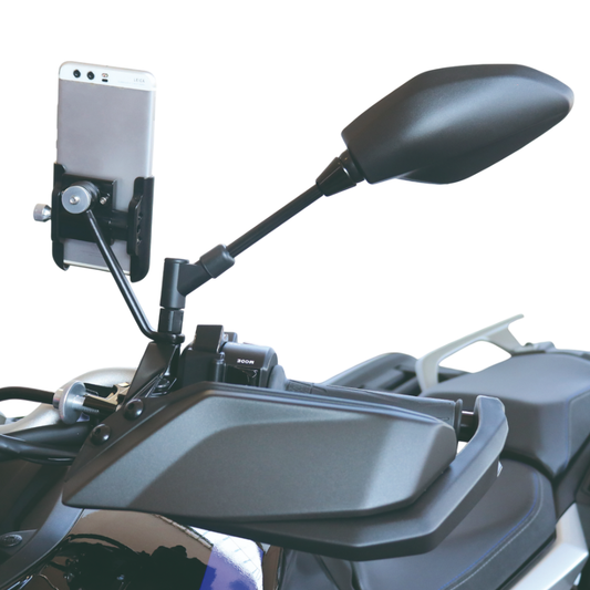 Porta Telefono Universale da Manubrio per Moto in Alluminio