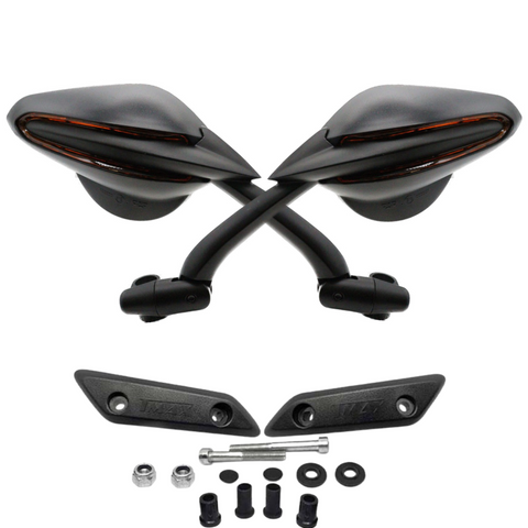 Super Viper Rearview Mirror Combo Kit (Left/Right Pair) for Yamaha T-MAX 560