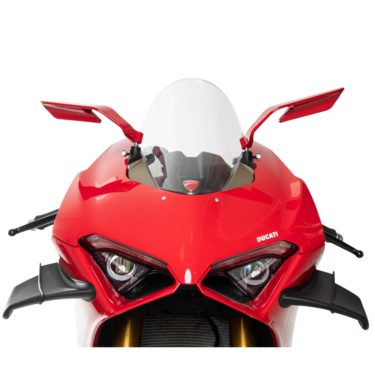 Retrovisore Destro Dark Saber Rosso per Ducati Panigale V2 - V4 (fino al 2024) – dettaglio 4