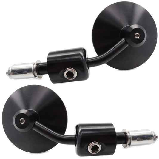 Retrovisore Universale Coppia Bar End Mini Shield  SX/DX