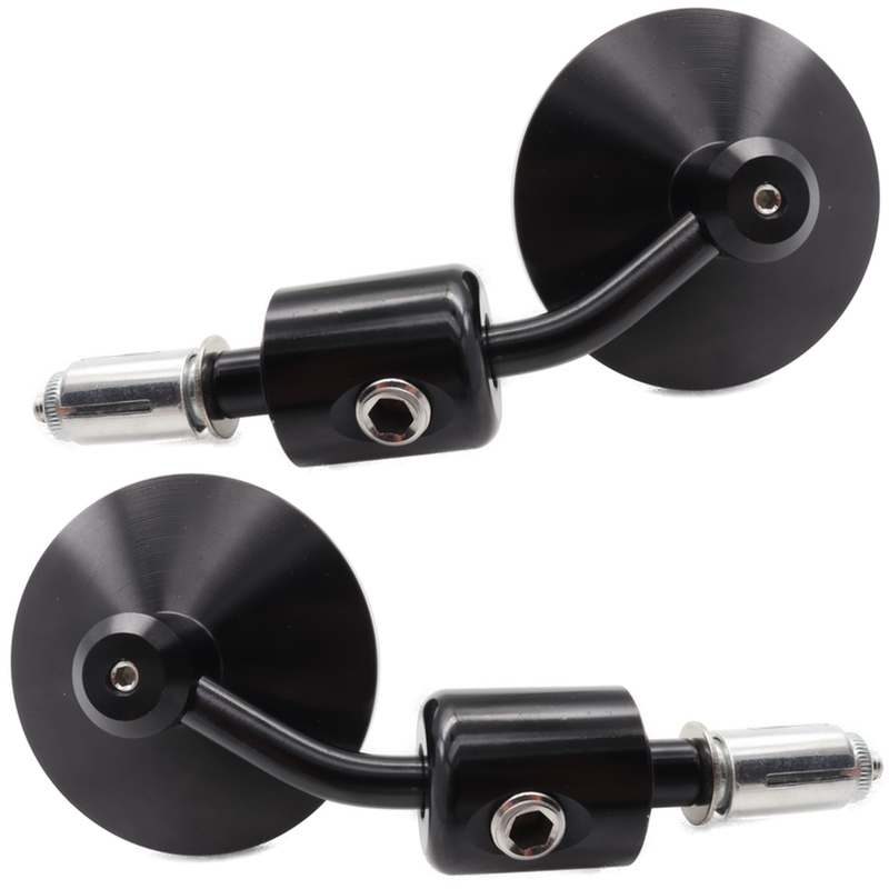 Retrovisore Universale Coppia Bar End Mini Shield SX/DX