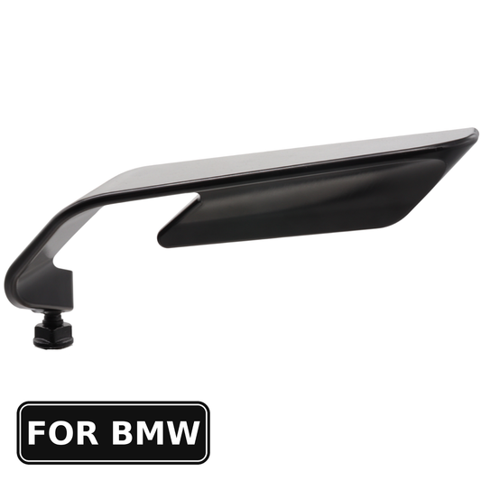 Retrovisore Sinistro Dark Saber Nero a Manubrio per BMW – Attacco Dedicato M10x1.5
