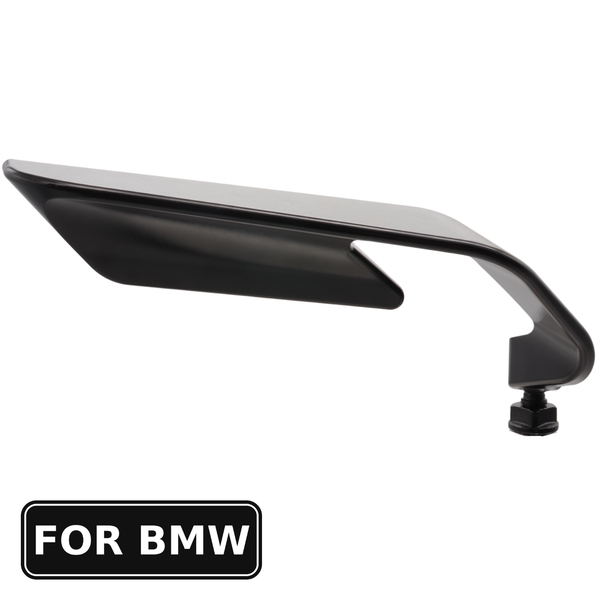 Retrovisore Destro Dark Saber Nero a Manubrio per BMW – Attacco Dedicato M10x1.5