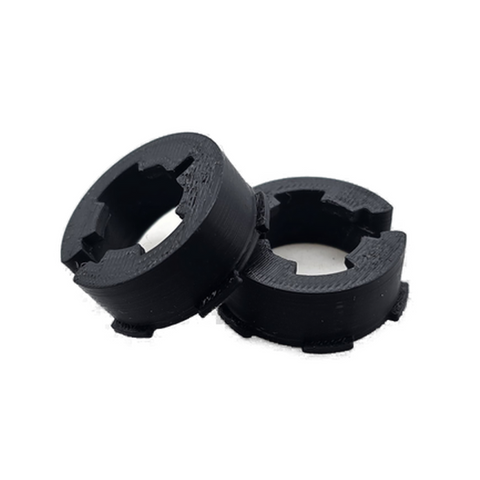Pair of Bar End Adapters Triumph Friction Ring Ø 22.2 mm – Bonneville / Rocket / Speed Twin / Trident