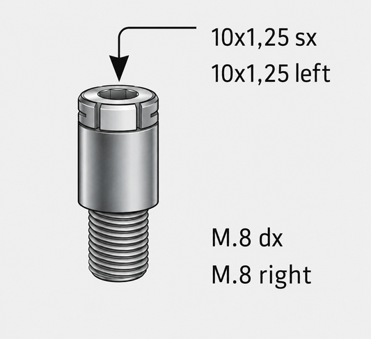 Barilotto M8 Destro 10 X 1.25sx