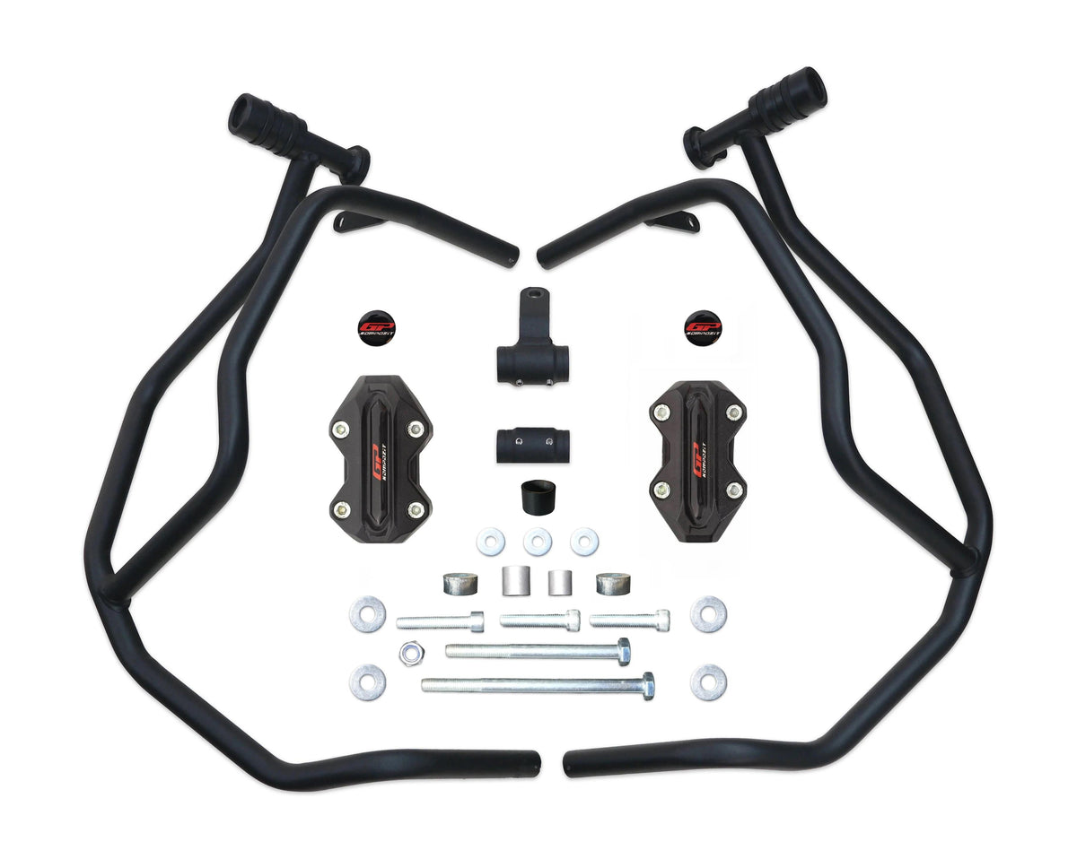 Rohrmotorrad-Sturzbügel Schwarz für Benelli TRK 702 / 702 X 2023-2025