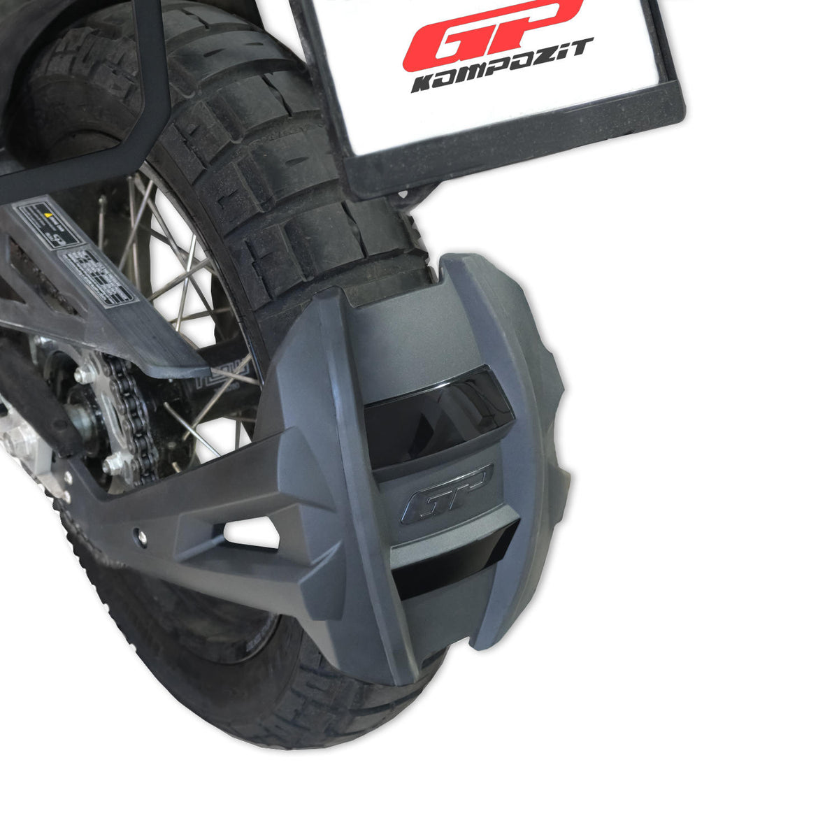 Parafango Posteriore Nero per Benelli TRK 702 / 702 X 2024 – dettaglio 3