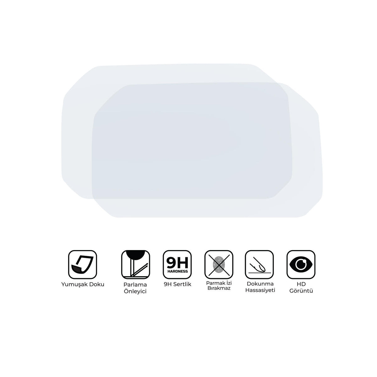 Displayschutz 9H Kit für BMW F 750 GS 2021-2024