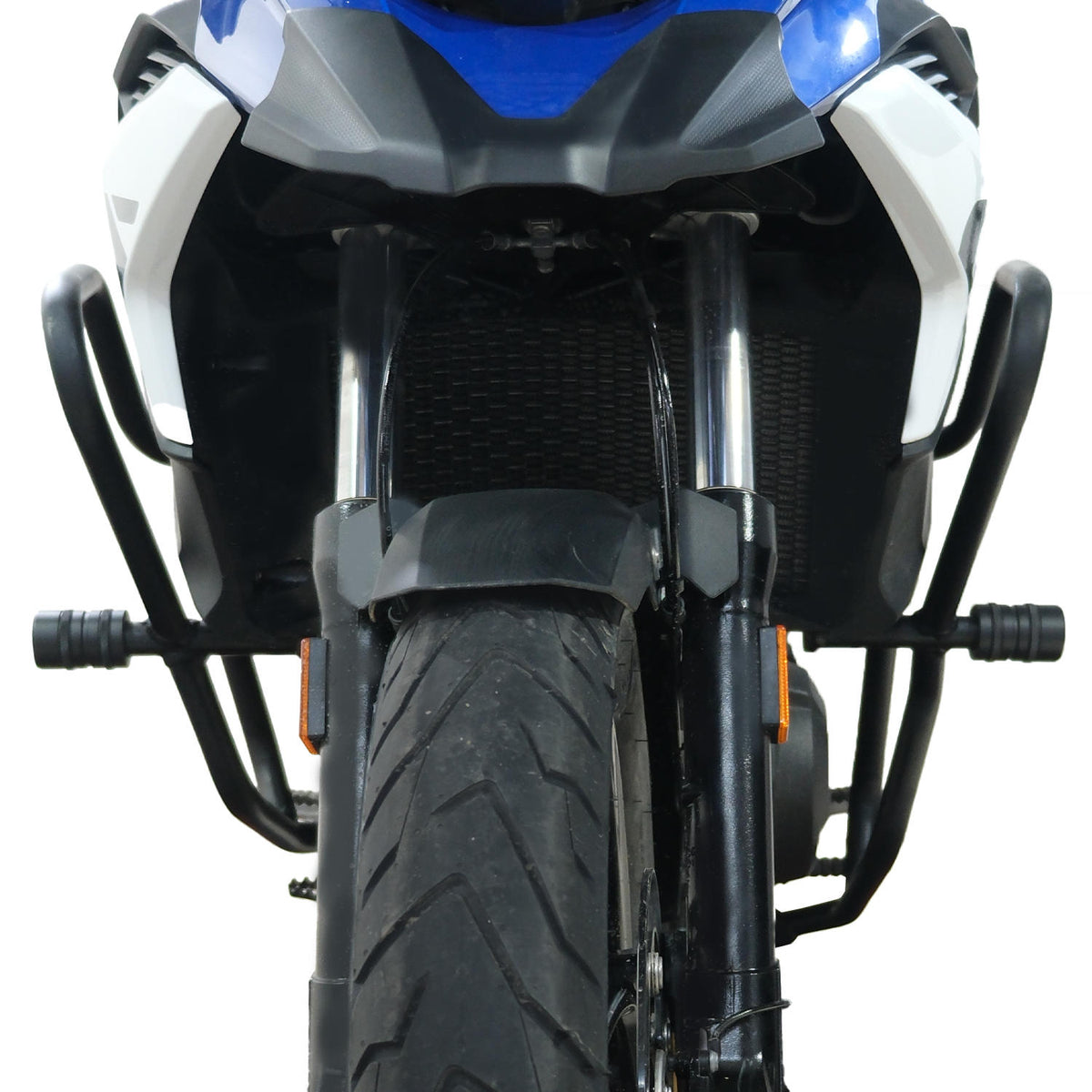 Black Tubular Engine Guard Crash Bars for BMW F 800 GS 2024-2026