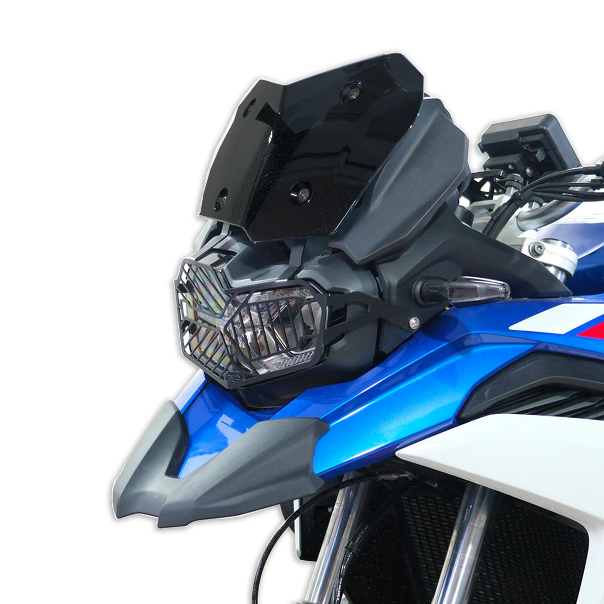 Griglia Protezione Faro Nera per BMW F 800 GS 2024 – dettaglio 4