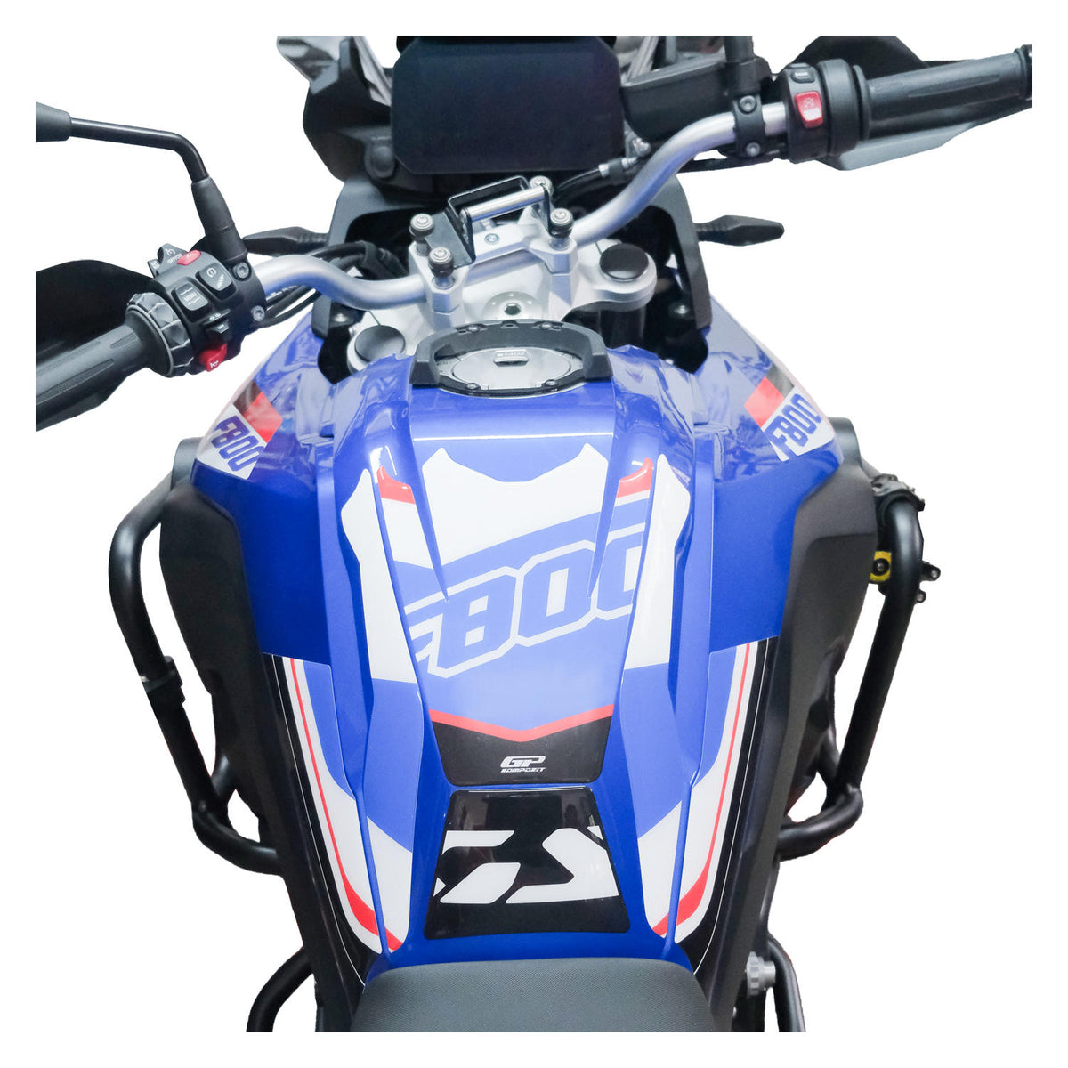 Kit Paraserbatoio Blu-Rosso per BMW F 800 GS 2024 – dettaglio 3