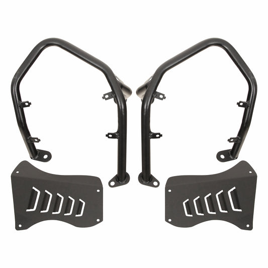 Inferiore Protezione Motore Paramotore Nero Compatibile per BMW R 1300 GS - GP Kompozit