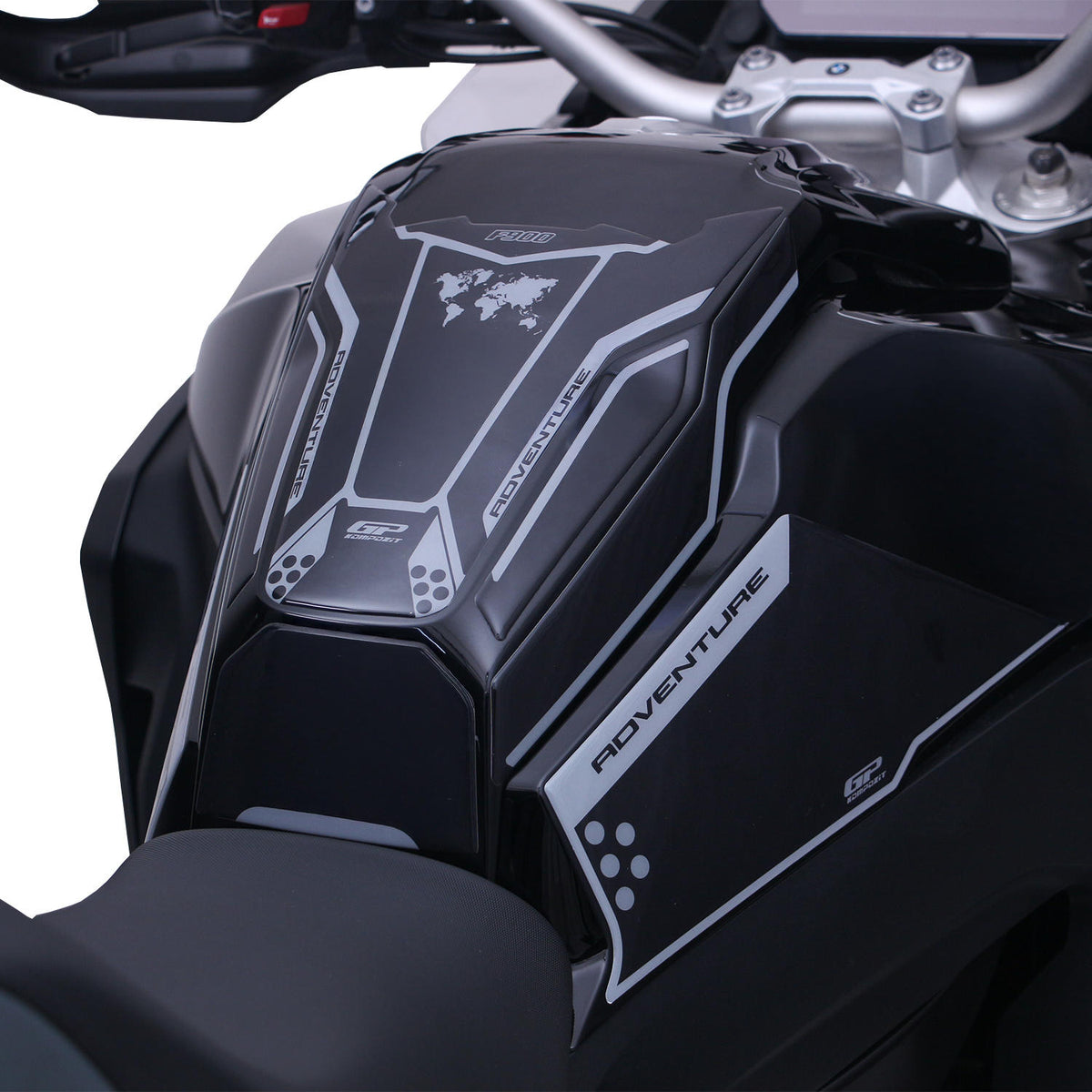 Kit Paraserbatoio Nero per BMW F 900 GS Adventure 2024-2026 – dettaglio 3