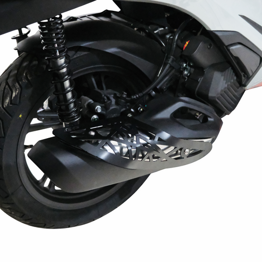 Protezione scarico Honda SH125i 2024-2025 GP Kompozit, vista laterale - GP09500100102702