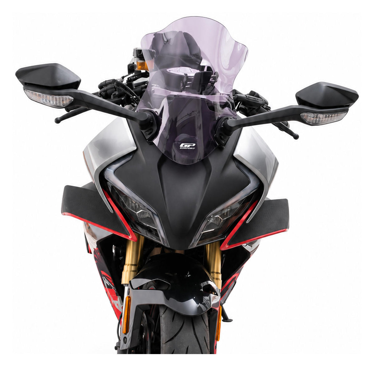 Getönte Windschutzscheibe 39 cm für CFMoto 450SR 2023-2026
