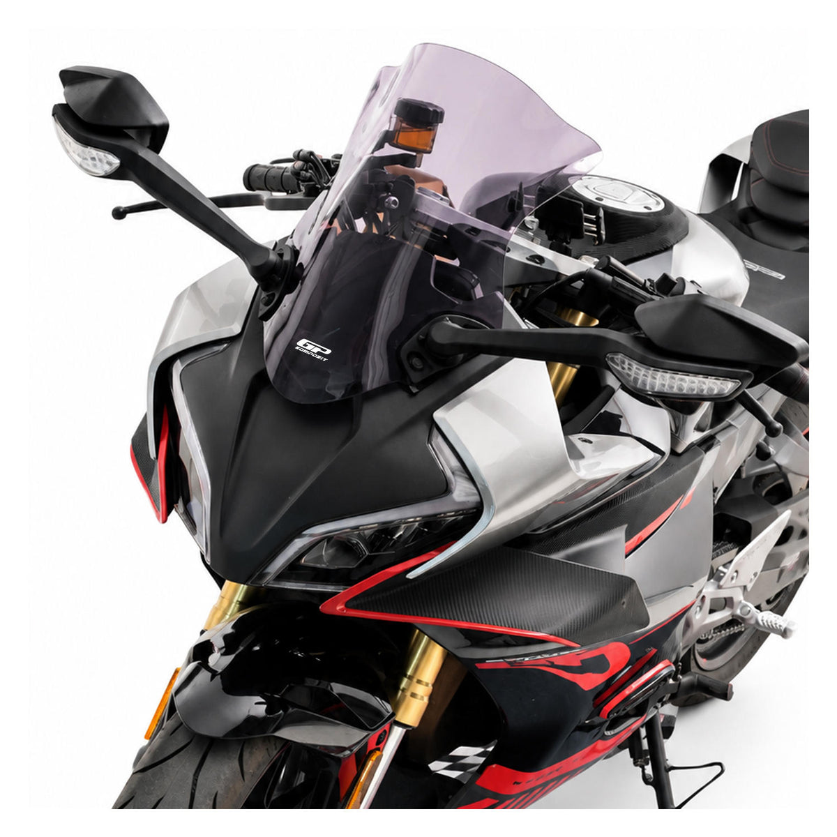 Getönte Windschutzscheibe 39 cm für CFMoto 450SR 2023-2026