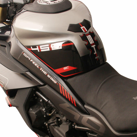 Red Tank Pad Kit for CFMoto 450SR 2023-2026
