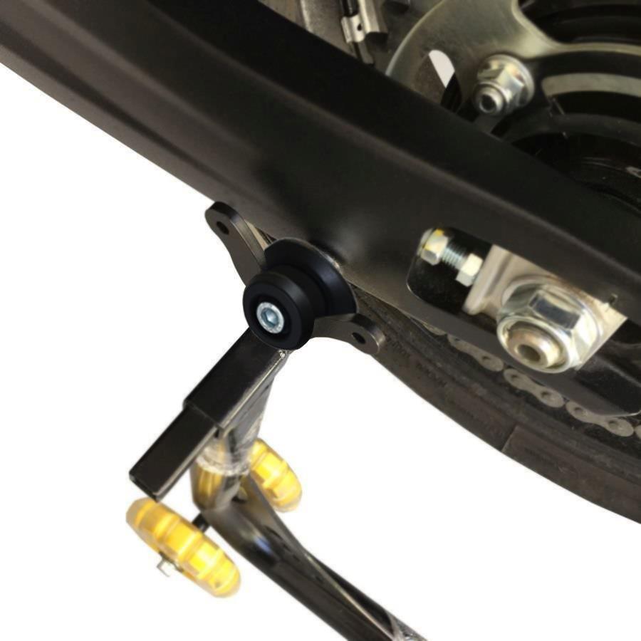 Bobbin-Aufnahmen für Universal-Motorradständer Schwarz 8 mm