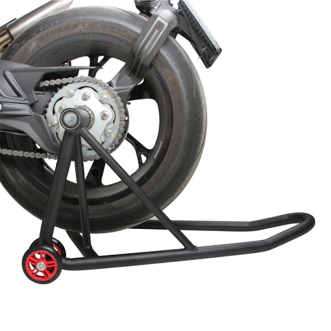 Cavalletto Alzamoto Posteriore Monobraccio con Perno su Misura Nero per Ducati