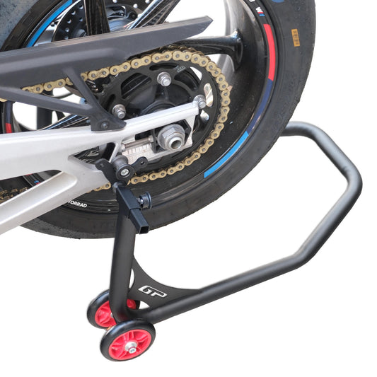 Cavalletto Alzamoto Posteriore Universale per Nottolini Forcellone Nero – GP Kompozit