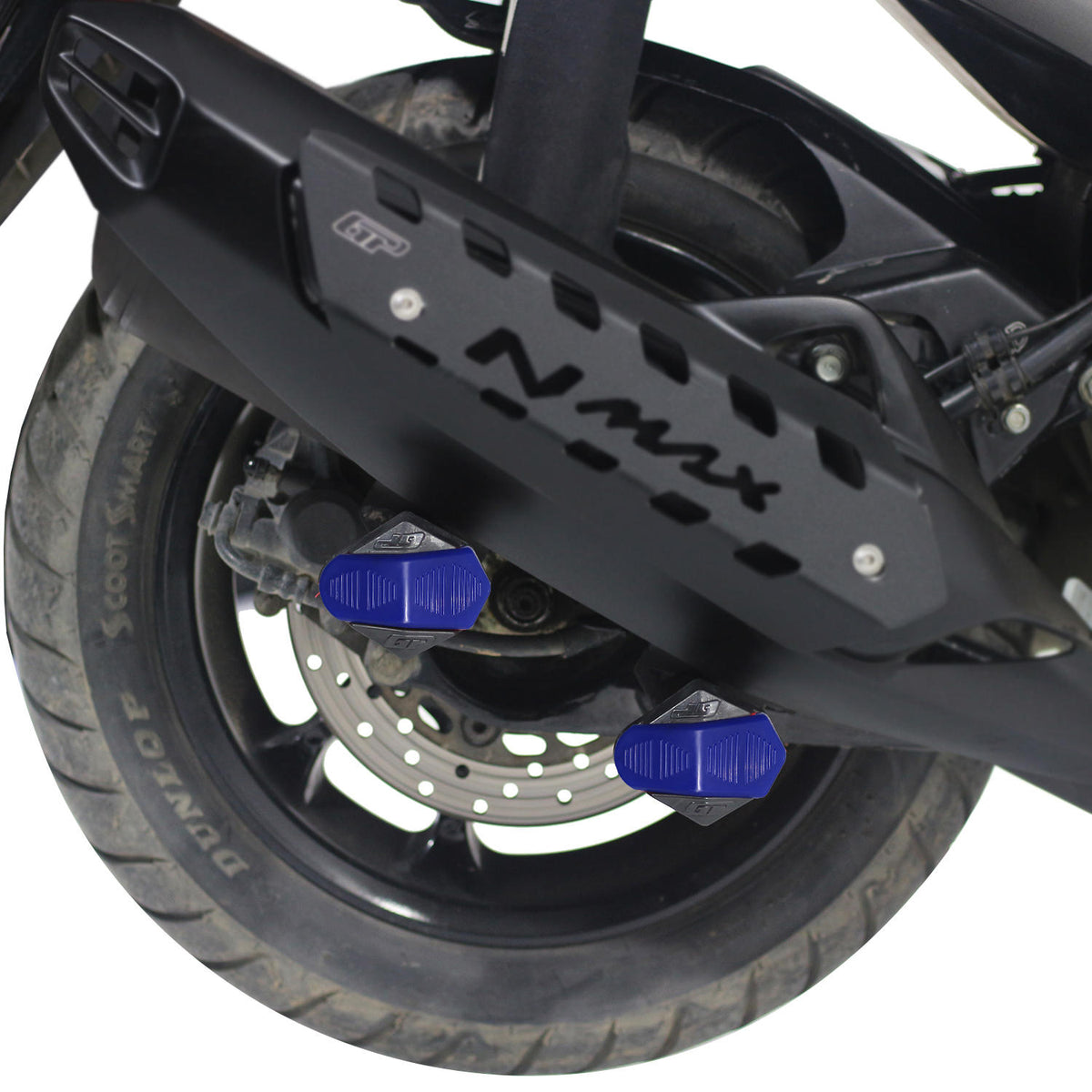 Universal Crash Slider Blue 10 cm