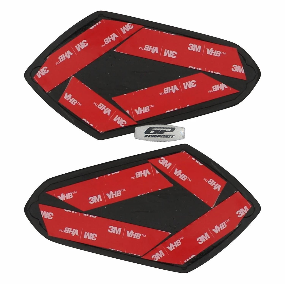 Protections de carénages latéraux noires 7,5x14 cm universelles