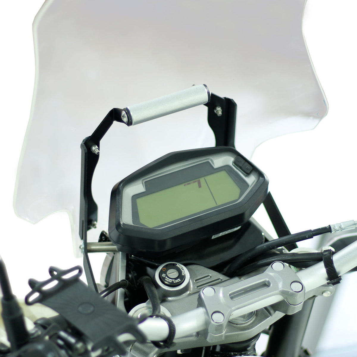 Smartphone- / Navi-Halterung Schwarz für Hero XPulse 200 2020-2024
