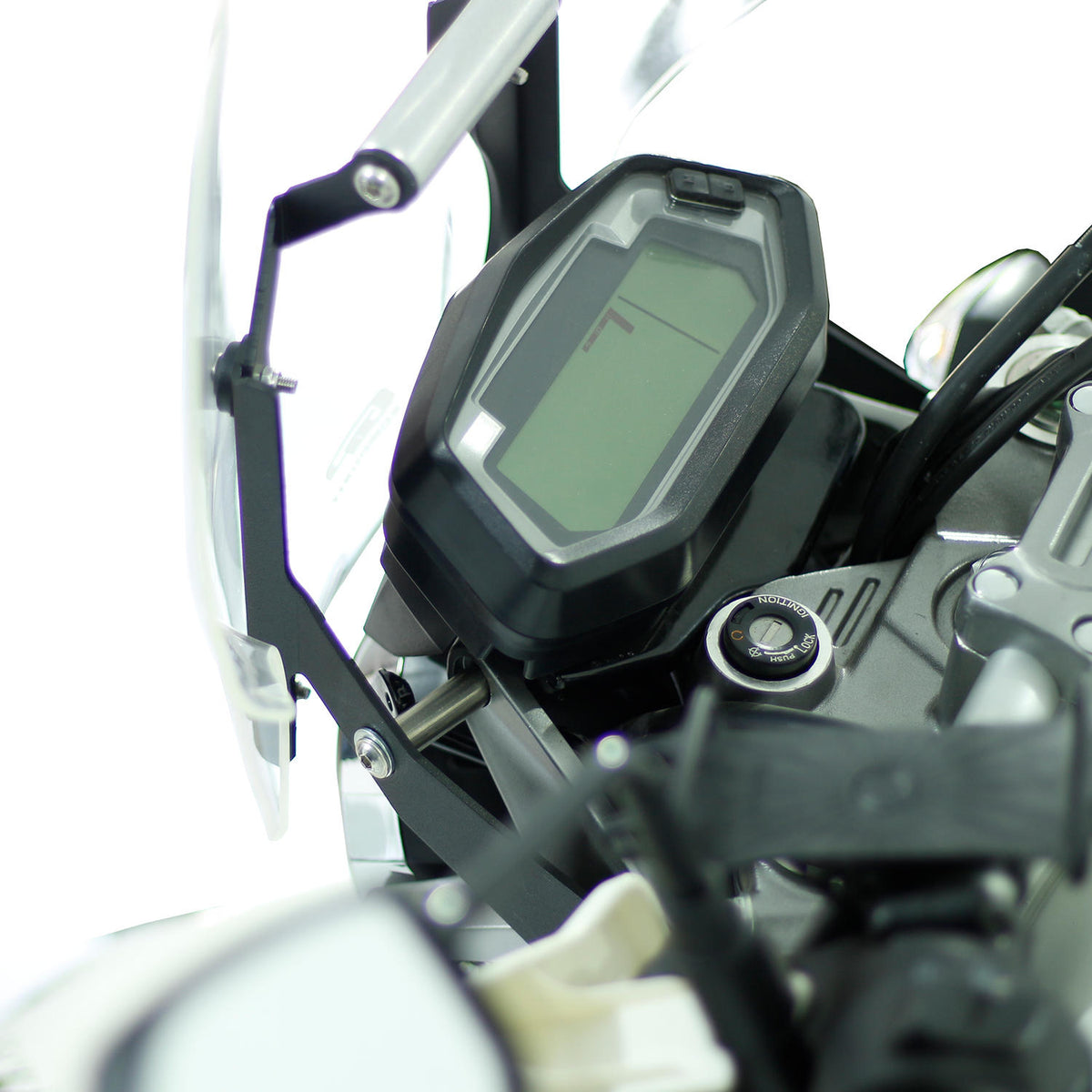 Smartphone- / Navi-Halterung Schwarz für Hero XPulse 200 2020-2024