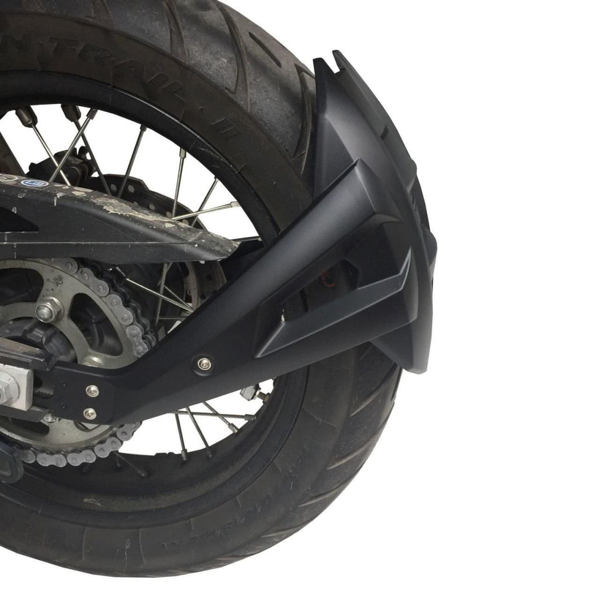 Paraspruzzi Posteriore Nero per Honda Africa Twin CRF1000L / CRF1100L 2016-2026 – dettaglio 4