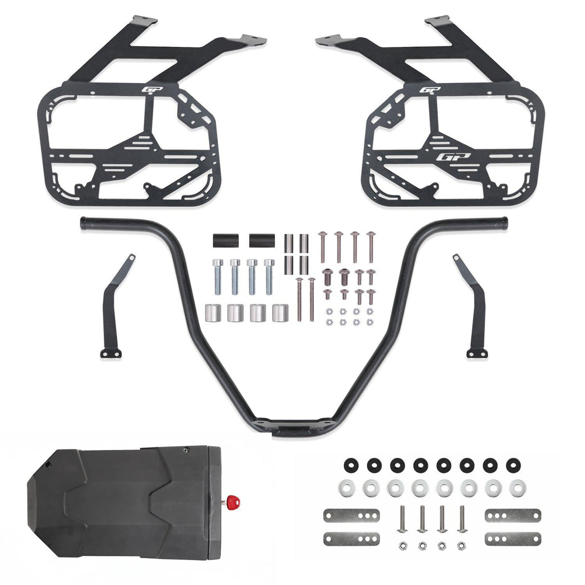 Black Side Pannier Racks for Honda CRF1100L L1 2020-2024